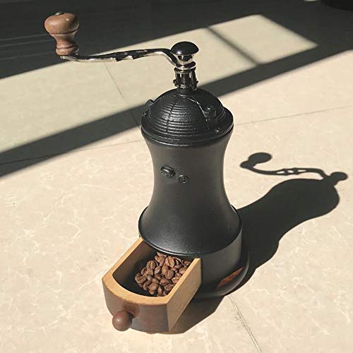 YANGMAN-K Molinillo de café con la Mano cónica de Las Rebabas - Ideal para Cold Brew, Pour Over - Frijoles manuales portátiles Grinder