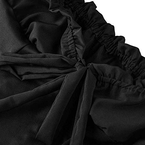 YANGPP Camiseta Sexy De Verano para Mujer Boob Bralet Cami Chaleco Casual Crop Tops Summer Holiday Party Ropa De Mujer Hoy, Negro, M