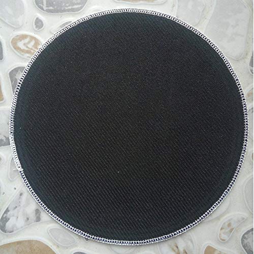 Yanteng Cojín de ratón Redondo de Goma Natural Impreso con Cesta para Mascotas Collie Collie Dog - Bordes cosidos