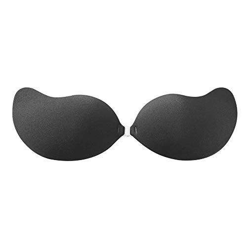 YEBIRAL Sujetador Adhesivo, Push up Sujetadores Adhesivo Invisible Silicona Cómodo Sin Espalda Sin Tirantes con Cierre Delantero Sujetador Bra