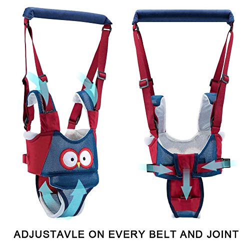 YFSEOS Arnés de Seguridad Bebe,Toddler Walking Assistant,Ajustable Arnés de Seguridad Bebe con Hebilla de Seguridad,Transpirable Cinturón de Andador (A)
