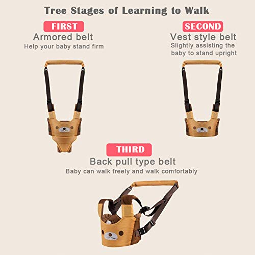 YFSEOS Arnés de Seguridad Bebe,Toddler Walking Assistant,Ajustable Arnés de Seguridad Bebe con Hebilla de Seguridad,Transpirable Cinturón de Andador (A)