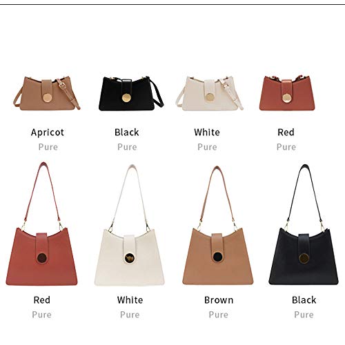 YIHUI Bolsos Mujer Bolso de Hombro para Mujer Bolso de Mensajero para Mujer Bolso Casual para Las Axilas con Todo fósforo Tendencia Nuevo Bolso de Hombro para Mujer Bolso Simple para Las Axilas