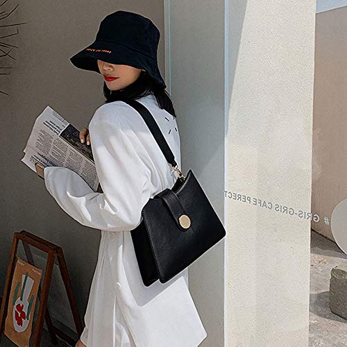 YIHUI Bolsos Mujer Bolso de Hombro para Mujer Bolso de Mensajero para Mujer Bolso Casual para Las Axilas con Todo fósforo Tendencia Nuevo Bolso de Hombro para Mujer Bolso Simple para Las Axilas
