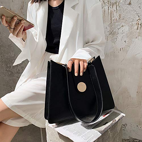 YIHUI Bolsos Mujer Bolso de Hombro para Mujer Bolso de Mensajero para Mujer Bolso Casual para Las Axilas con Todo fósforo Tendencia Nuevo Bolso de Hombro para Mujer Bolso Simple para Las Axilas