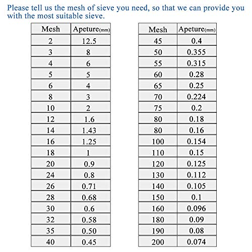YJINGRUI - Tamiz vibrador para tamiz en polvo, tamiz automático de partículas en polvo, tamiz para polvo (hostista + tamiz (altura: 100 mm)