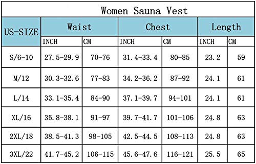 Yokald Faja Reductora Adelgazante Abdominal Mujer Neopreno Camiseta Sudoración Compresión de Sauna Chaleco para Pérdida de Peso con Quema Grasa Deportivo (Azul, XL)