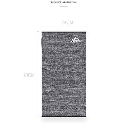 YONKINY Braga de Cuello Hombre Bufanda para Ciclismo A Prueba de Viento Máscara con Cuello Antipolvo Antipolucion Pasamontañas de Moto Deportes al Aire Libre (Blanco)