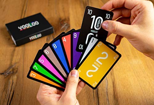 YOOLOO – El Divertido Juego de Cartas para Toda la Familia o para Fiestas – Nueva versión – (de 2 a 8 Personas)