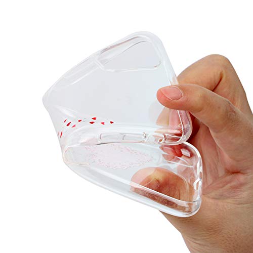 Young & Ming Funda para iPhone 11 Pro, (3 Pack) Transparente TPU Silicona Carcasa Delgado Antigolpes Resistente, Amor