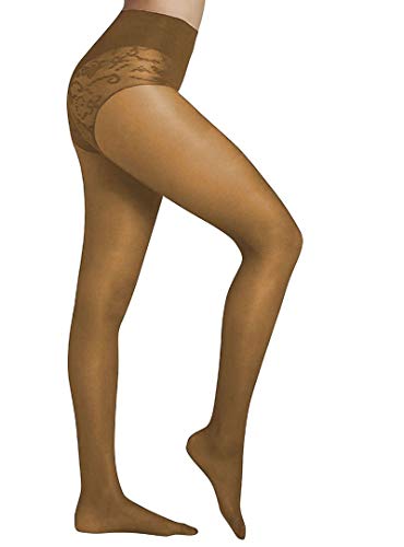 YSABEL MORA - Media Panty Reductor 40D Mujer Color: Negro Talla: x-Large