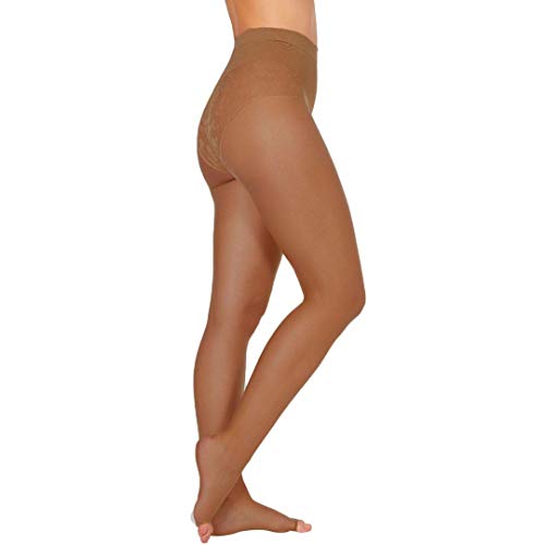 YSABEL MORA - Media Panty Reductor SIN Dedos Mujer Color: Scala Talla: x-Large