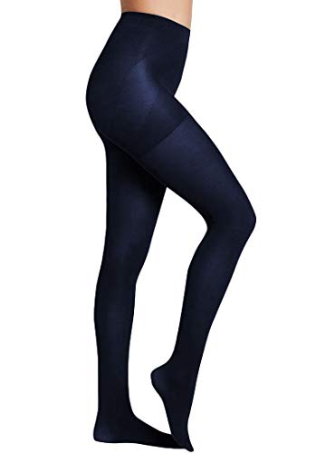 YSABEL MORA - Media Panty Reductora 70DEN Mujer Color: Marino Talla: G