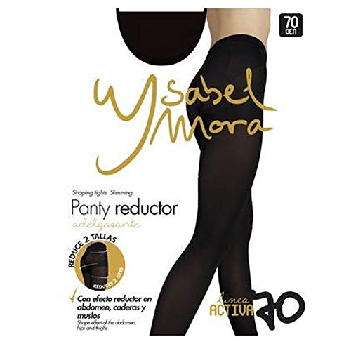 YSABEL MORA - Media Panty Reductora 70DEN Mujer Color: Marino Talla: G
