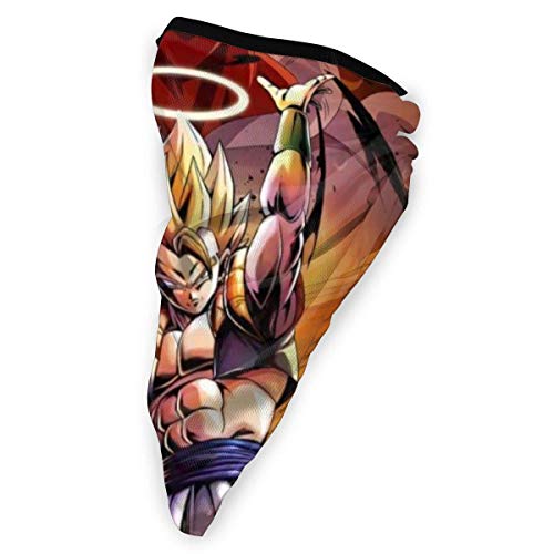 YUIT durable Love Barbados Flag Unisex Windproof Sports Scarf Outdoor Neck Warmer Bandana Headwear