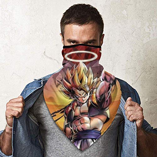 YUIT durable Love Barbados Flag Unisex Windproof Sports Scarf Outdoor Neck Warmer Bandana Headwear