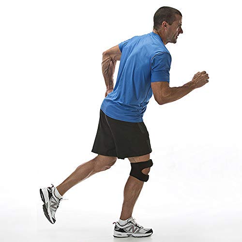 YUJY Cinturón de rótula 2PCS Rodilleras Deportivas de Primavera y Verano para Hombres y Mujeres montañismo/Ciclismo/Carrera/Baloncesto/Equipo de protección de bádminton APTONIA