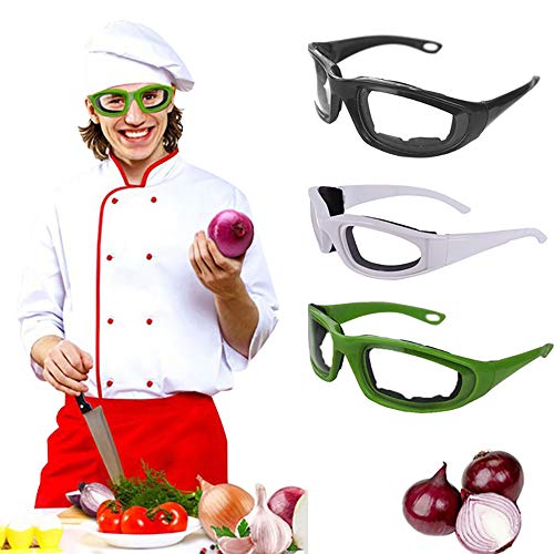 YUnnuopromi - Gafas de seguridad para cebolla, protector de ojos, herramienta de cocina para cortar cebollas, color morado