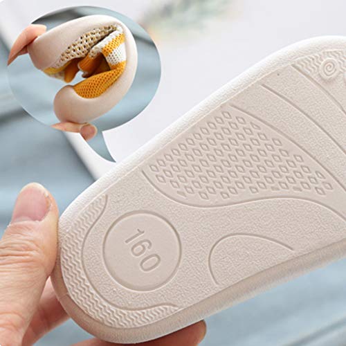 YWLINK Zapatos De Primer Paso Zapatos para BebéS De Suela Blanda Antideslizantes Zapatillas EláSticas De Malla Transpirable Zapatos De Cama Regalo De CumpleañOs