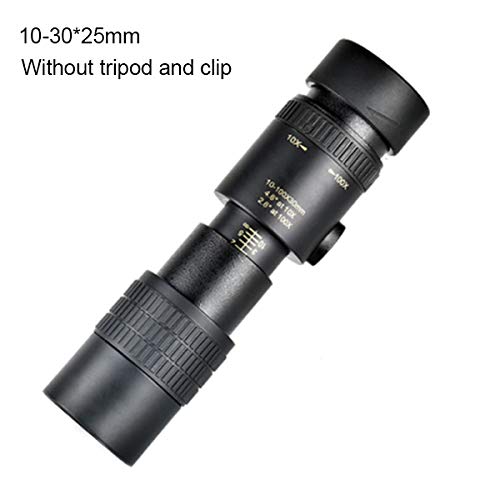 YZCH 4K 10-300X40mm Super Telephoto Zoom Monocular Telescope for Beach Travel