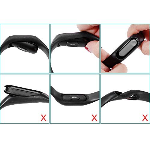 Zacro 10 Pcs Pulseras de Repuesto para Mi Band 4,Mi Band 3 Reemplazo de Silicona Suave Correa de Recambio Impermeable Unisex,MultiColores