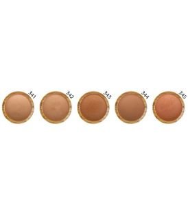 Zao Refill Mineral Cooked Powder 342 de cobre bronce bronzer Después de pluma (Bronceado polvo) irisado (bio, Ecocert, cosmebio, natural Maquillaje)