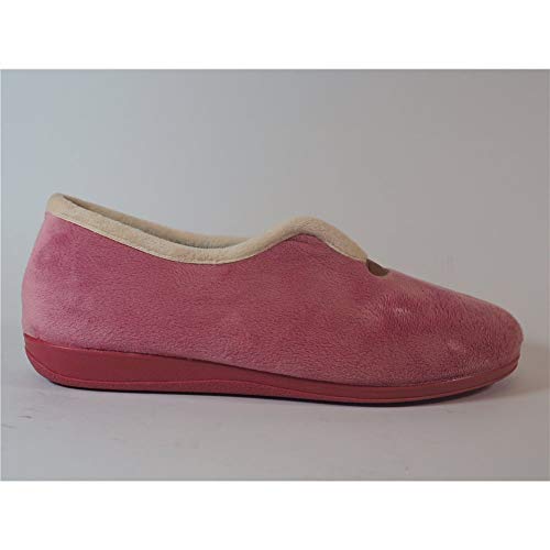 Zapatillas de casa para Mujer Fabricadas en España 509 Maquillaje - Color - Rosa, Talla - 38