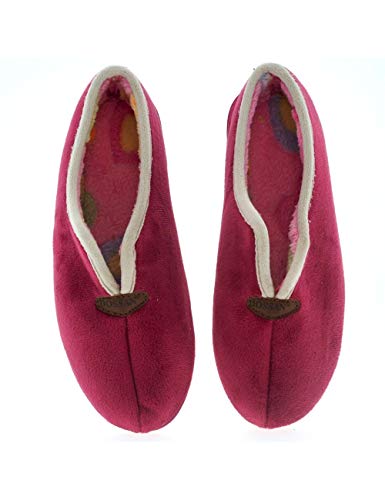 Zapatillas de casa para Mujer Fabricadas en España 509 Maquillaje - Color - Rosa, Talla - 38