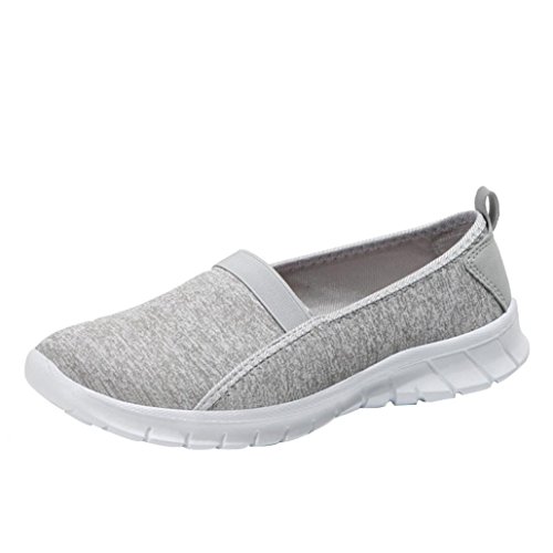 Zapatillas de Deporte para Mujer Otoño 2018 PAOLIAN Zapatos de Plano Dama Casual Cómodo Señora Senderismo Suela Blanda Espadrilles Aire Libre y Deporte Moda