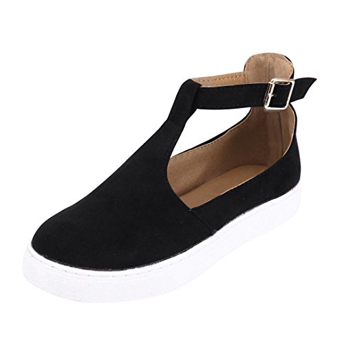 Zapatillas de Terciopelo para Mujer Otoño 2018 Zapatos de Plano de Dama PAOLIAN Casual Senderismo Cómodo Talla Grande Calzado de Señora de Moda Sandalias de Vestir