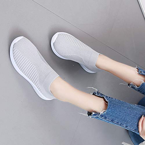 Zapatillas para Mujer,Mujeres al Aire Libre de Malla Zapatos de Deslizamiento Ocasional en Suelas cómodas Zapatillas Sneakers Deportivas Calzado Deportivo de Exterior de Mujer