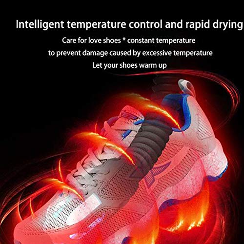 Zapatos Secador Precalentador Función de sincronización Mangueras flexibles Esterilización silenciosa Desodorante Boot Secadores,MechanicalKnob