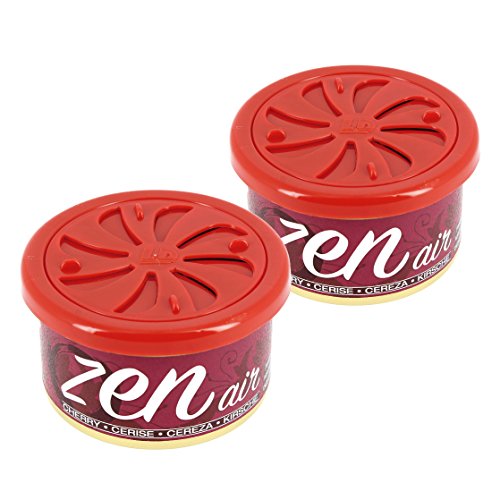 Zen Air ZAIRCH2 Ambientador para Coche, Cereza, Set de 2