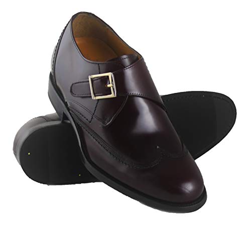 Zerimar Zapatos con Alzas Hombre| Zapatos de Hombre con Alzas Que Aumentan su Altura + 7 cm| Zapatos con Alzas para Hombres | Zapatos Hombre Vestir