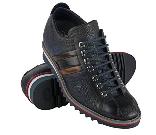 Zerimar Zapatos con Alzas Hombre | Zapatos Deportivos con Alzas Que Aumenta su Altura + 7 cm | Zapatillas Hombre de Vestir | Fabricados en España