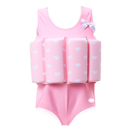 Zerlar Flotador Traje con Flotabilidad Ajustable para Bebé Niñas