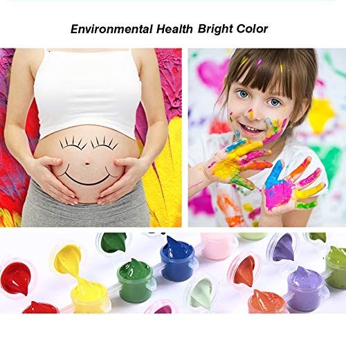 zhuziji DIY Pintar por números Ilustraciones Coloridas abstractas de la Muchacha Pintar por numeros Paisaje con Pincel y Pintura acrílica Pintura por números para adult40x60cm(Sin Marco)