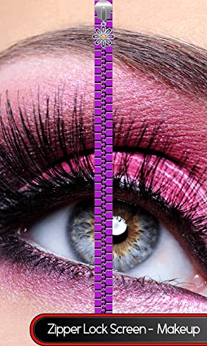 Zipper Lock Screen - Maquillaje