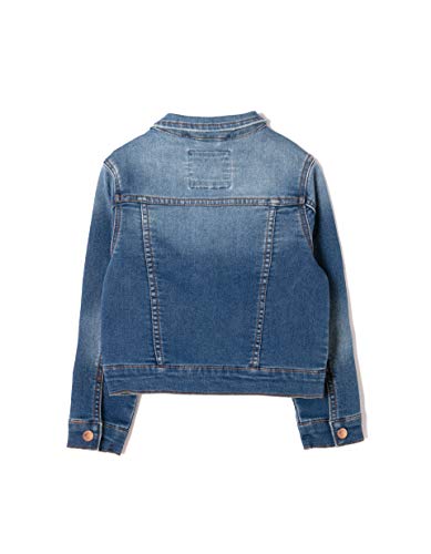 ZIPPY Cazadora Vaquera ZY Chaqueta, Azul (Medium Blue Denim 2565), 6 años (Tamaño del Fabricante:5/6) para Niñas