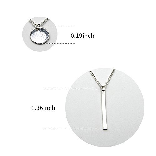 Zodiaca Collares Mujer Plata Joyería de moda, collar de múltiples filas con el colgante, Regalos romandicos para las mujeres, Color en plata