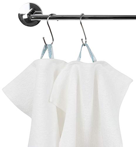 ZOLLNER 10 Toallas de tocador, 30x50 cm, Blanco