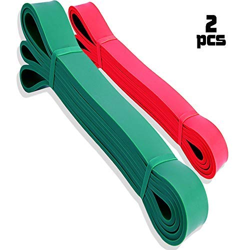 ZoneYan Bandas de Resistencia, Pull Up Resistance Bands, de Látex Natural, Pull Up Bands Set, Banda Elastica, Pull Up Cintas Elasticas Musculacion, para Yoga, Pilates