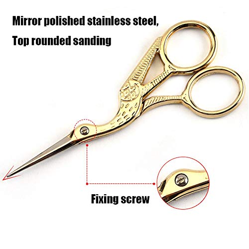 ZS Camaleón clásico grúa tijeras for pájaros Duradera cortadora de manicura de acero inoxidable tijeras for disolver herramienta de estilo de cutícula de uña Cortador de papel cortado hecho a mano con