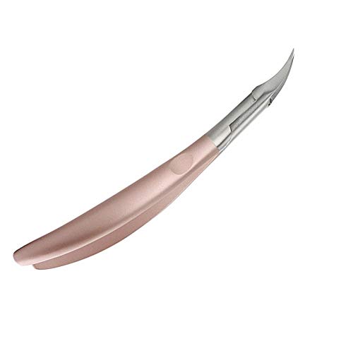 ZS Rosa Oro pie cutícula tijeras fórceps dedo del pie dedo del pie recortador de uñas Paroniquia herramienta de removedor de manicura herramienta de uñas encarnadas dedo del pie de uñas for uñas grues