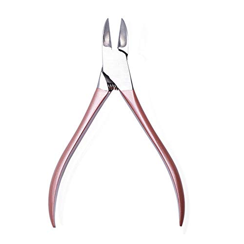 ZS Tijeras de uñas for el removedor de paroniquia Curvo, Pinzas de manicura, alicates de Piel Muerta, Tijeras de Acero Inoxidable Tijeras Herramienta de manicura Tijeras de uñas de paroniquia uñas de
