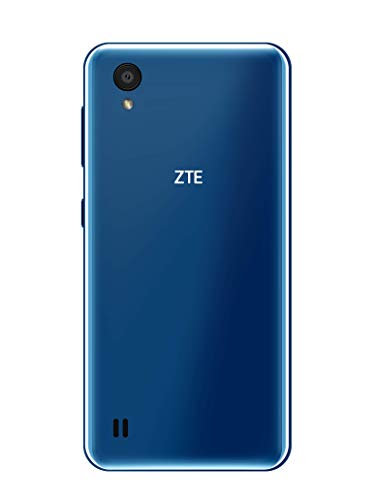 ZTE Blade A5 2019 - Smartphone de 5,5" HD+ 18:9 (Octa-Core A55, 2GB RAM + 16GB ROM, Cámara de 13 Mpx, doble SIM, Android 9 Go), Color Azul [versión española]