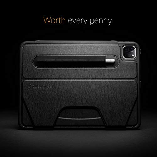 ZUGU CASE 2020 iPad Pro 4th Gen Alpha Case w/Convenient Magnetic Stand - Thin Profile, Automatic Sleep/Wake - Purple, 12.9 Inches