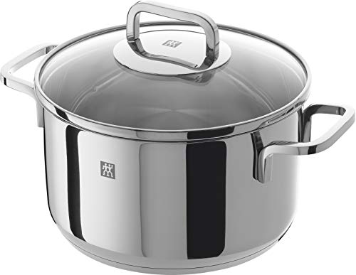 Zwilling Quadro Set batería de Cocina 5 Piezas, Acero Inoxidable, 1 cm