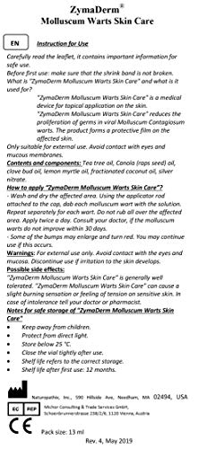 ZymaDerm Molluscum Warts Cuidado de la piel