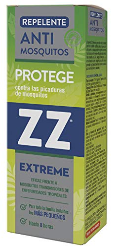 ZZ | Repelente Antimosquitos| Contiene IR3535|Especialmente Indicado Contra Mosquitos Transmisores de Enfermedades Tropicales| Niños a Partir de 1 Año | 8 Horas de Protección | Contenido: 75 ml